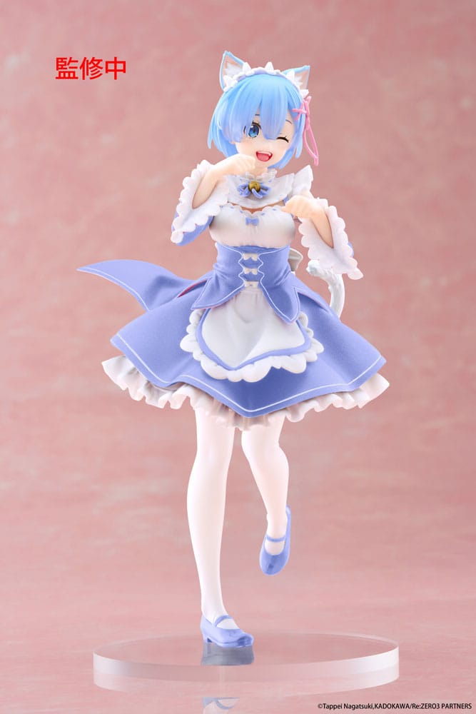 Taito Re:Zero Rem Cat Maid Ver. – Statuetă Coreful 18 cm [3]