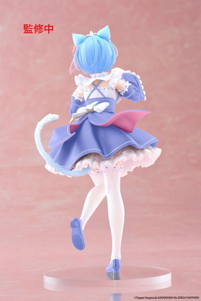 Taito Re:Zero Rem Cat Maid Ver. – Statuetă Coreful 18 cm [2]