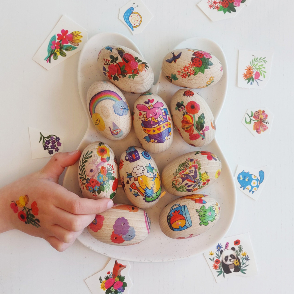 Tatuaje Flori colorate, Djeco [5]