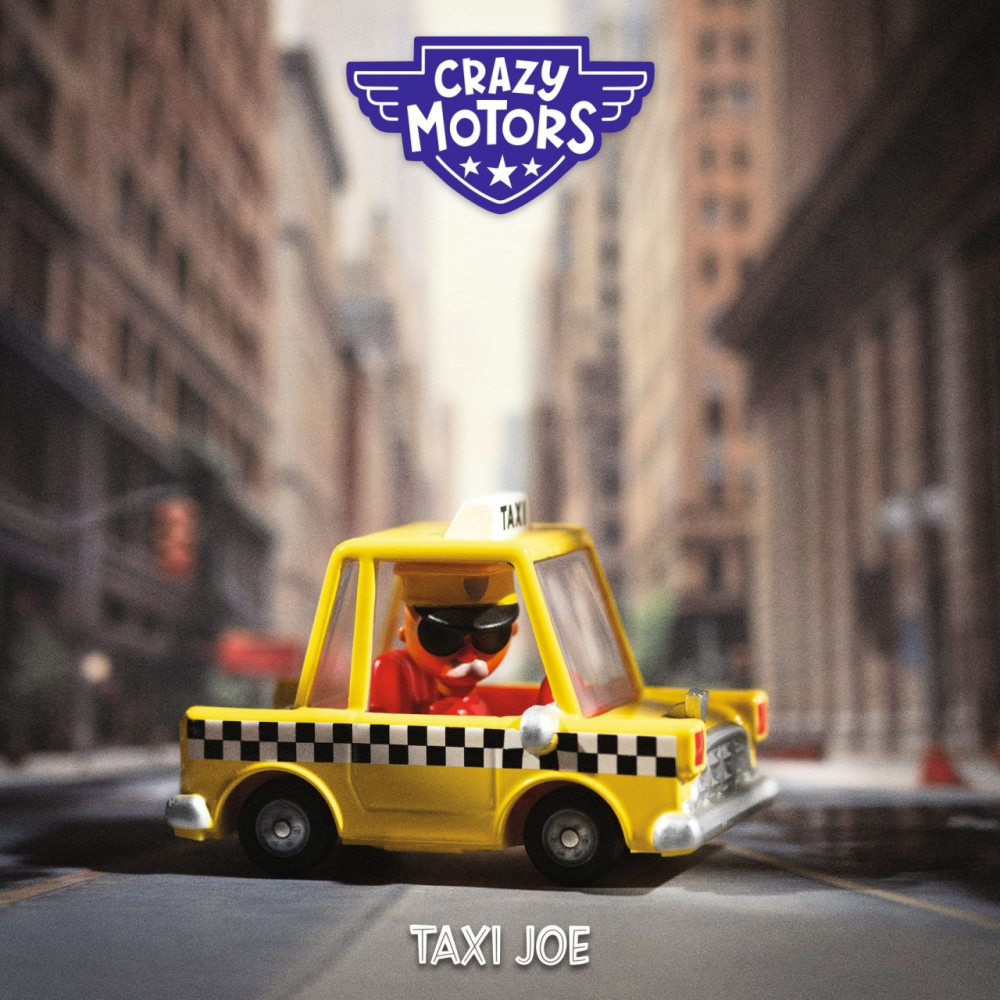Taxiul lui Joe, Colectia Crazy Motors, Djeco [4]
