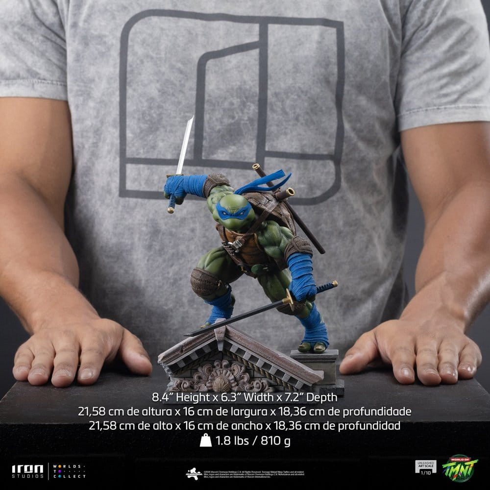 Teenage Mutant Ninja Turtles Art Scale Statue 1/10 Leonardo Unleashed 22 cm [10]