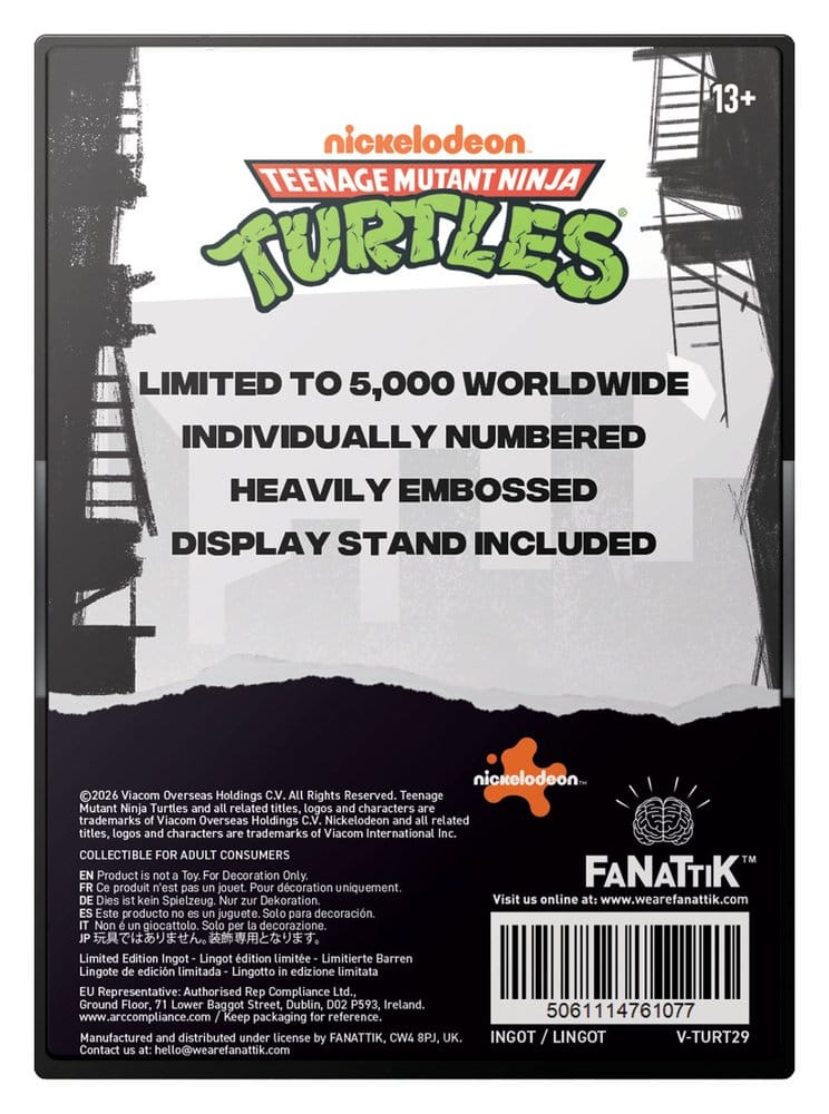 Teenage Mutant Ninja Turtles Ingot Villain Limited Edition [3]