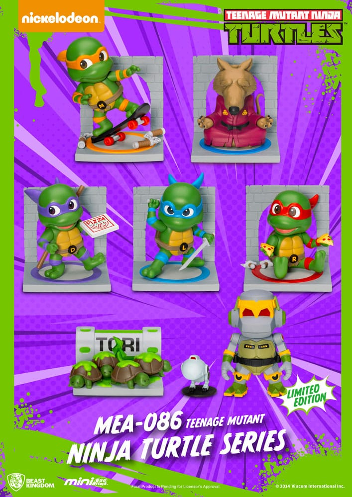 Teenage Mutant Ninja Turtles Mini Egg Attack Blind Box Figures Series 12 cm Assortment (6) [9]
