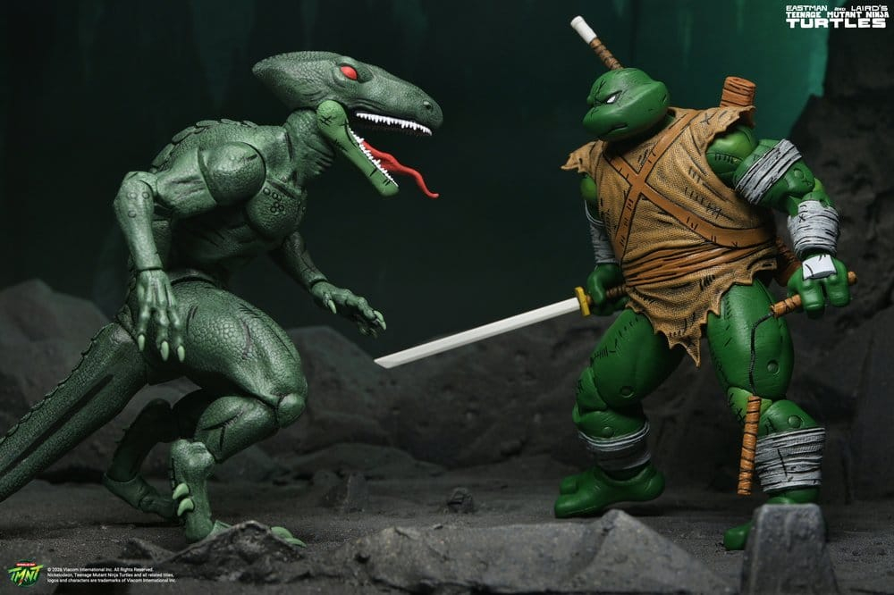 Teenage Mutant Ninja Turtles (Mirage Comics) Action Figure 2-Pack Daimyo Orkai & Raptor 18 cm [9]