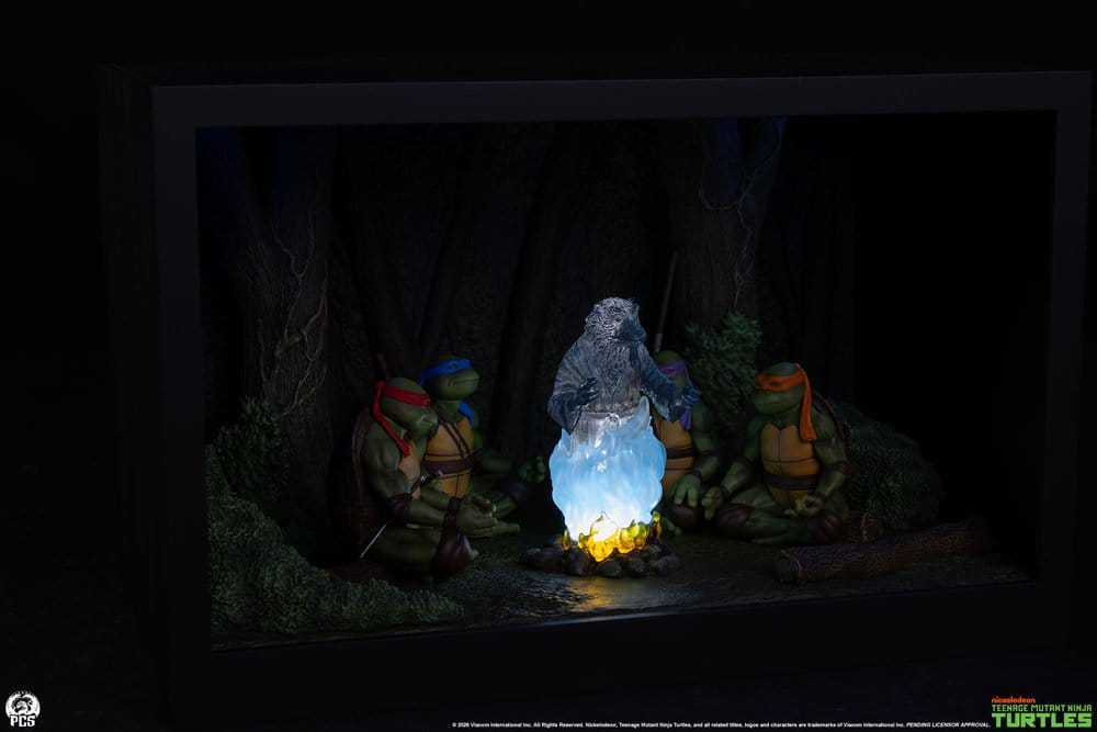 Teenage Mutant Ninja Turtles (Movie Moments) Mini Scale Diorama Splinter's Spirit 36 cm [9]