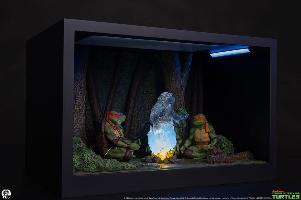 Teenage Mutant Ninja Turtles (Movie Moments) Mini Scale Diorama Splinter's Spirit 36 cm [6]