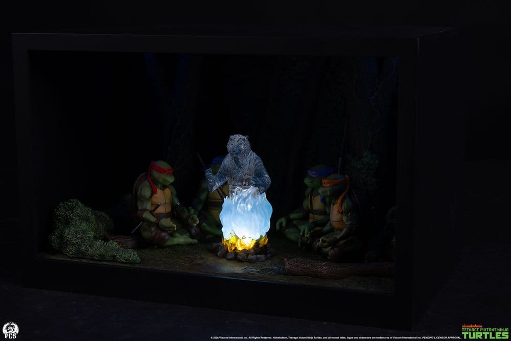 Teenage Mutant Ninja Turtles (Movie Moments) Mini Scale Diorama Splinter's Spirit 36 cm [15]