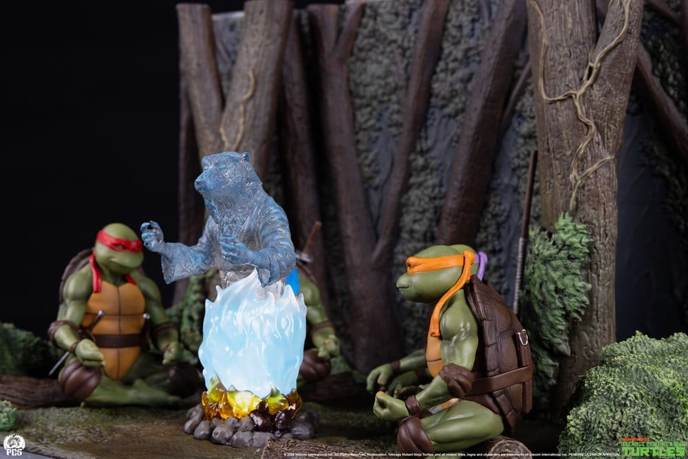 Teenage Mutant Ninja Turtles (Movie Moments) Mini Scale Diorama Splinter's Spirit 36 cm [11]