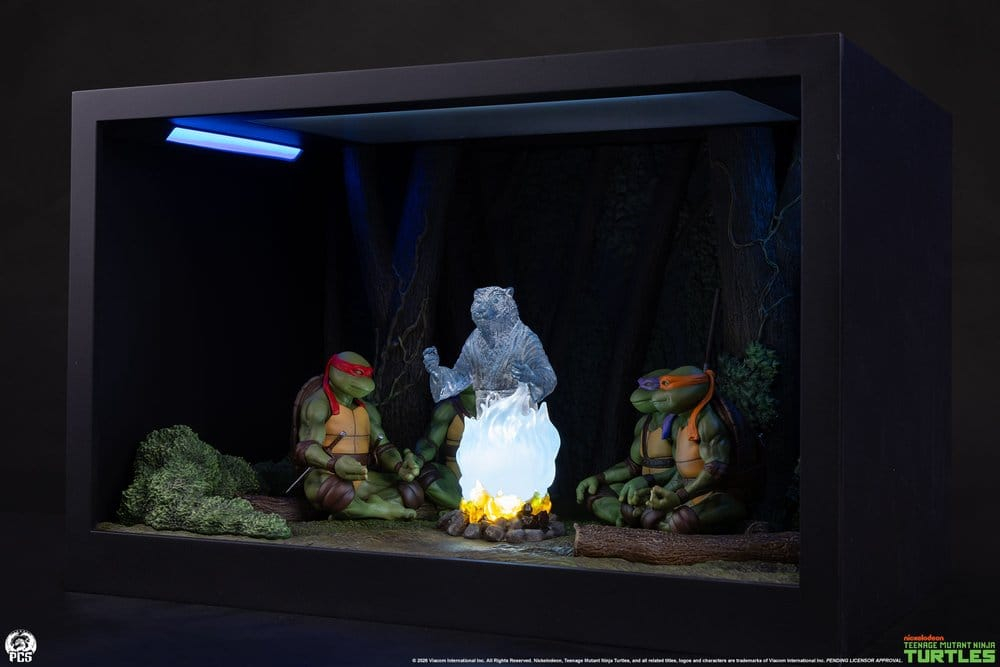 Teenage Mutant Ninja Turtles (Movie Moments) Mini Scale Diorama Splinter's Spirit 36 cm [10]