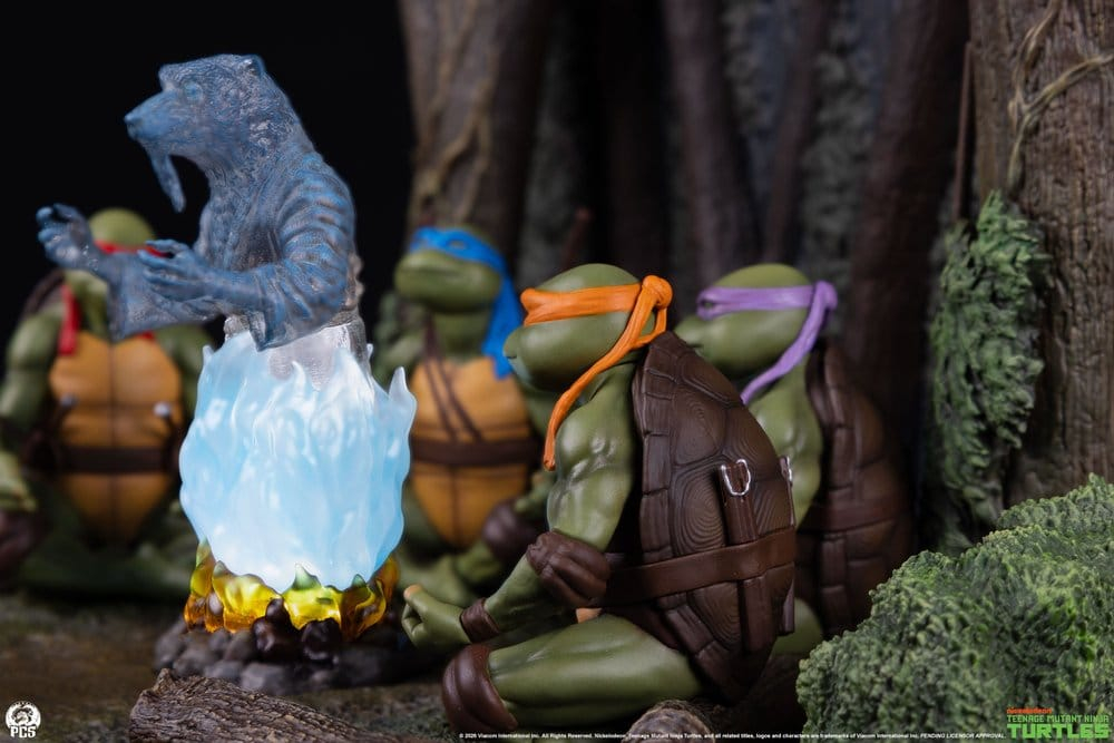 Teenage Mutant Ninja Turtles (Movie Moments) Mini Scale Diorama Splinter's Spirit 36 cm [8]