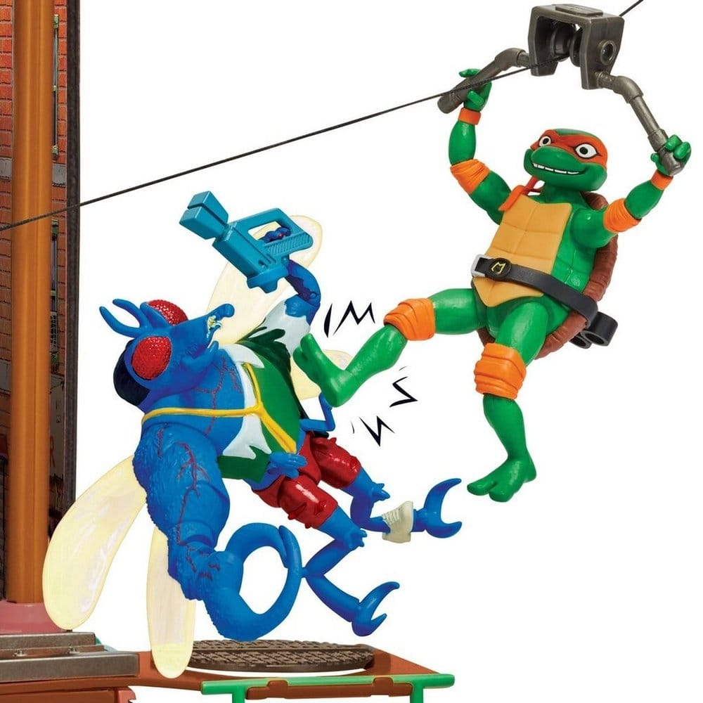 Teenage Mutant Ninja Turtles: Mutant Mayhem Playset Sewer Lair New Version [3]