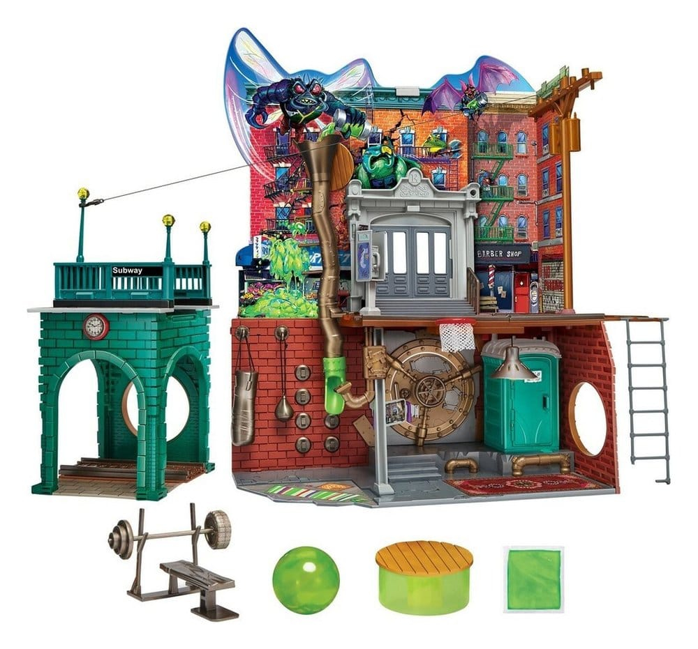 Teenage Mutant Ninja Turtles: Mutant Mayhem Playset Sewer Lair New Version [5]