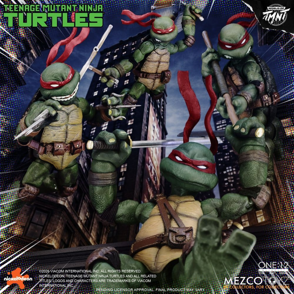 Teenage Mutant Ninja Turtles One:12 Collective Action Figures 1/12 Boxed Set 17 cm [13]