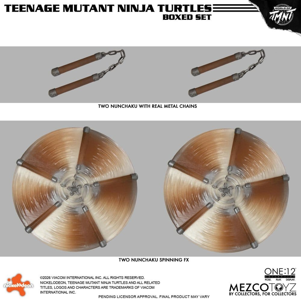 Teenage Mutant Ninja Turtles One:12 Collective Action Figures 1/12 Boxed Set 17 cm [21]