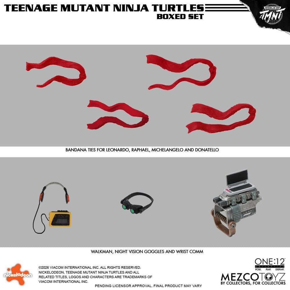 Teenage Mutant Ninja Turtles One:12 Collective Action Figures 1/12 Boxed Set 17 cm [18]