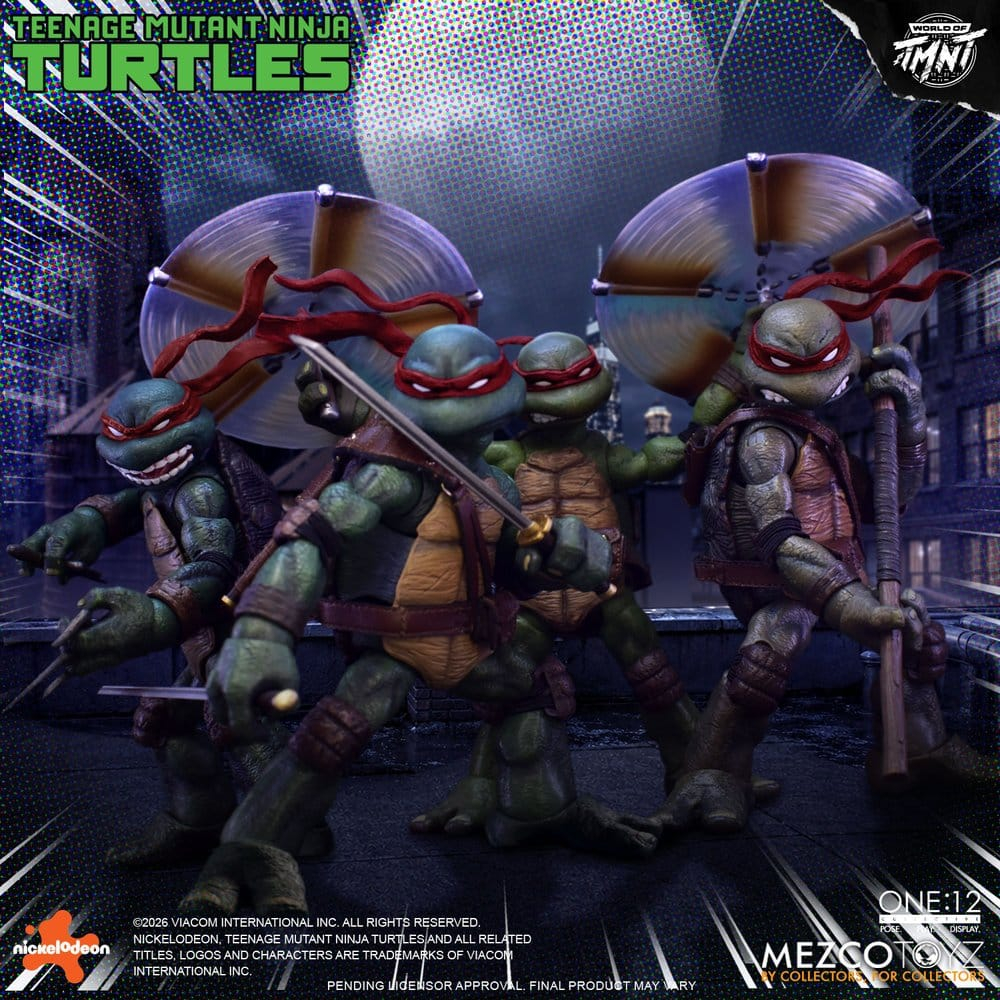Teenage Mutant Ninja Turtles One:12 Collective Action Figures 1/12 Boxed Set 17 cm [12]