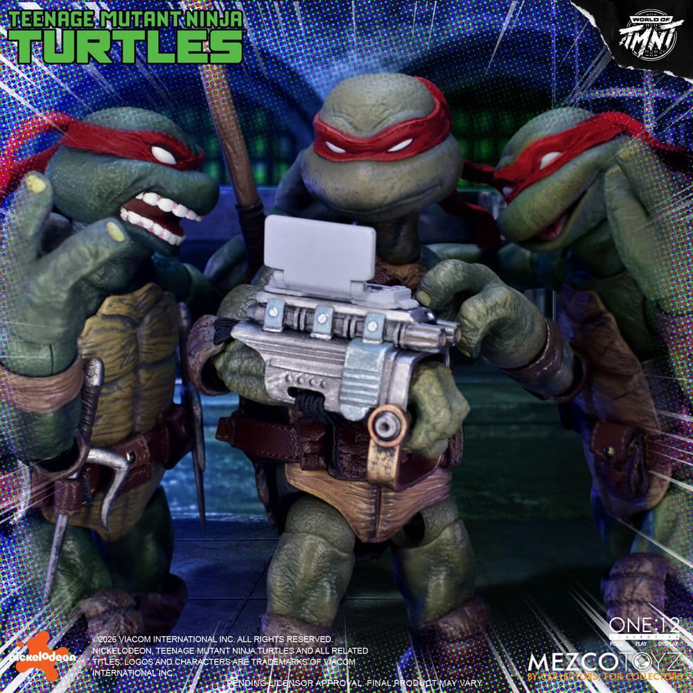 Teenage Mutant Ninja Turtles One:12 Collective Action Figures 1/12 Boxed Set 17 cm [11]
