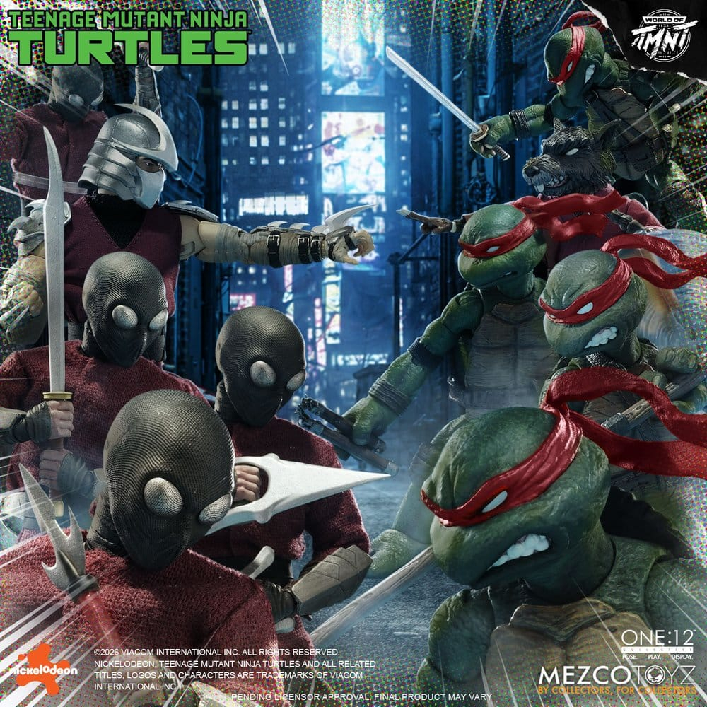 Teenage Mutant Ninja Turtles One:12 Collective Action Figures 1/12 Boxed Set 17 cm [10]