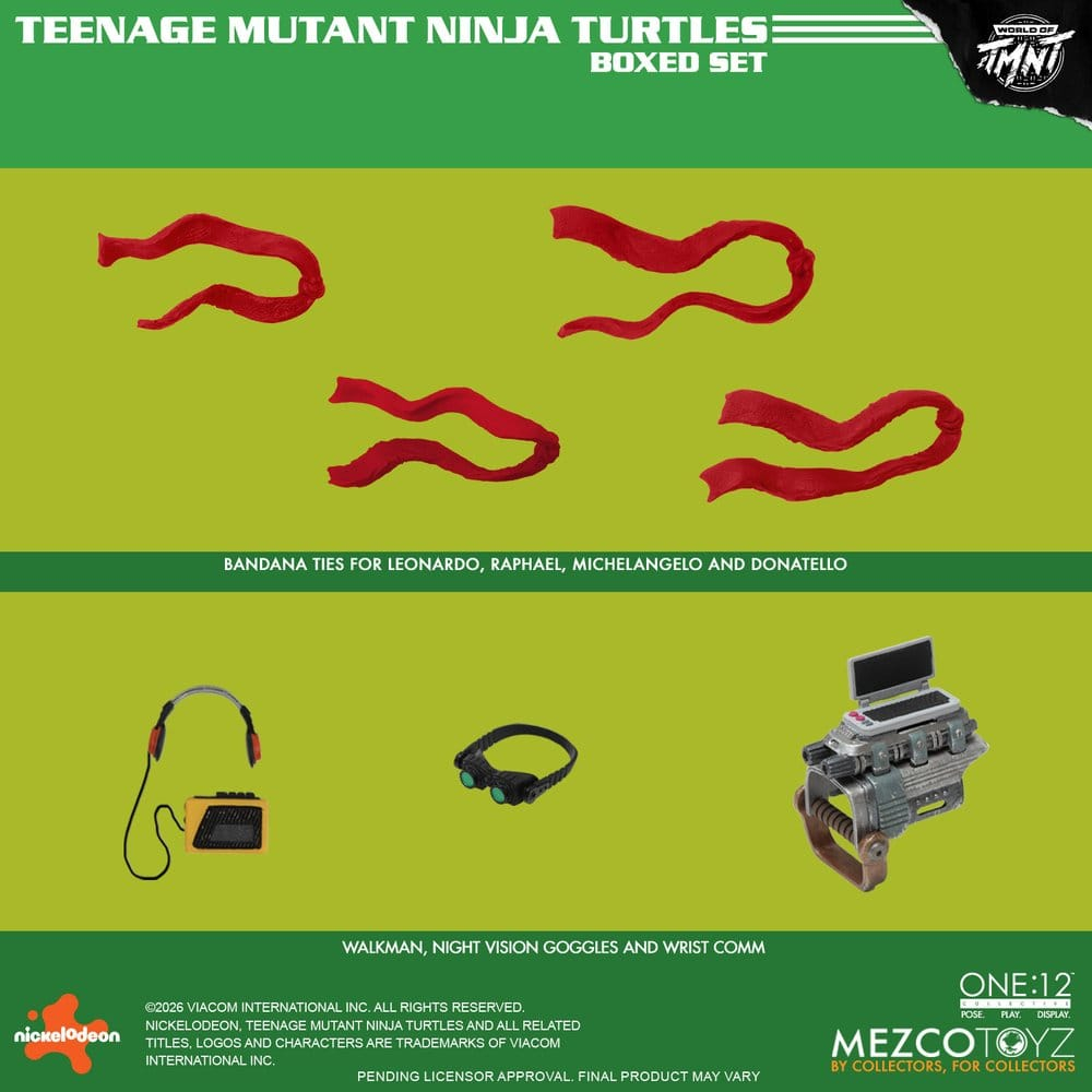 Teenage Mutant Ninja Turtles One:12 Collective Action Figures 1/12 Boxed Set 17 cm [3]