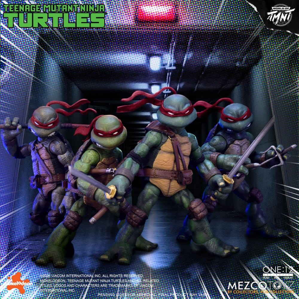 Teenage Mutant Ninja Turtles One:12 Collective Action Figures 1/12 Boxed Set 17 cm [15]