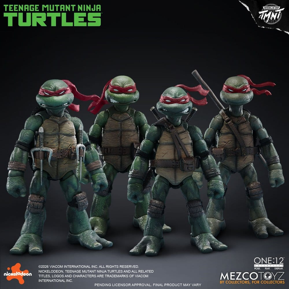 Teenage Mutant Ninja Turtles One:12 Collective Action Figures 1/12 Boxed Set 17 cm [24]