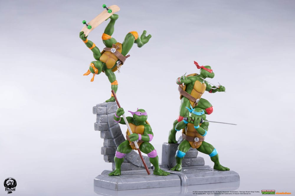 Teenage Mutant Ninja Turtles PVC Statue 4-pack 20 cm [9]