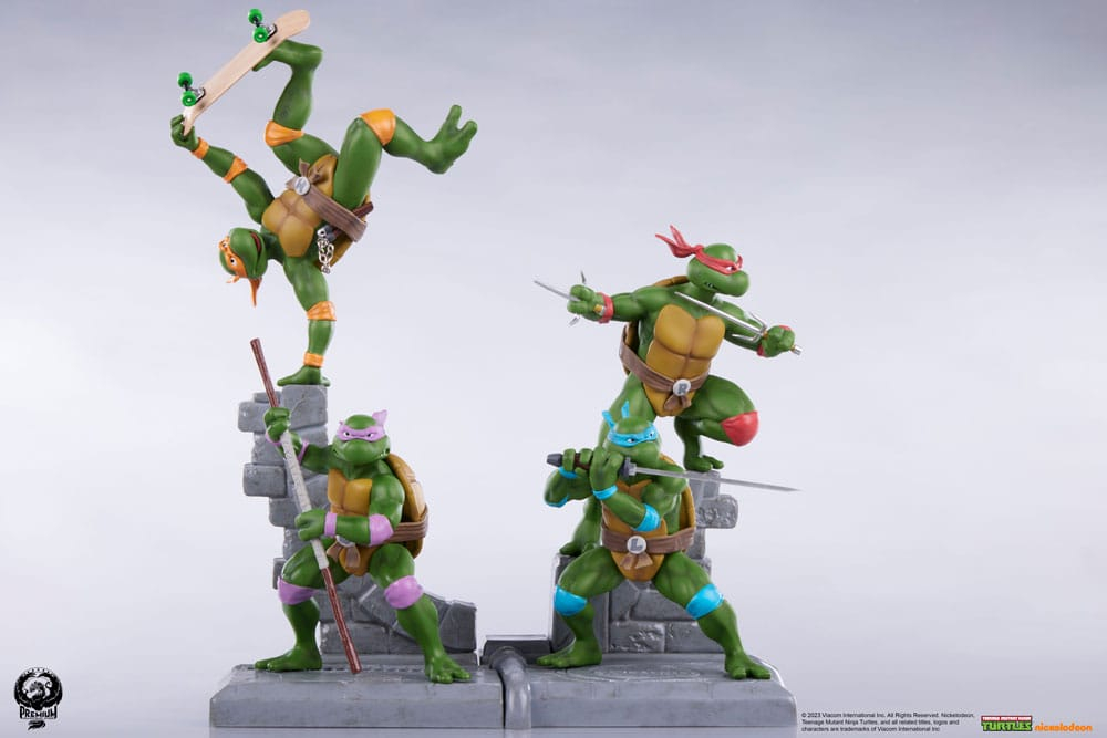 Teenage Mutant Ninja Turtles PVC Statue 4-pack 20 cm [17]
