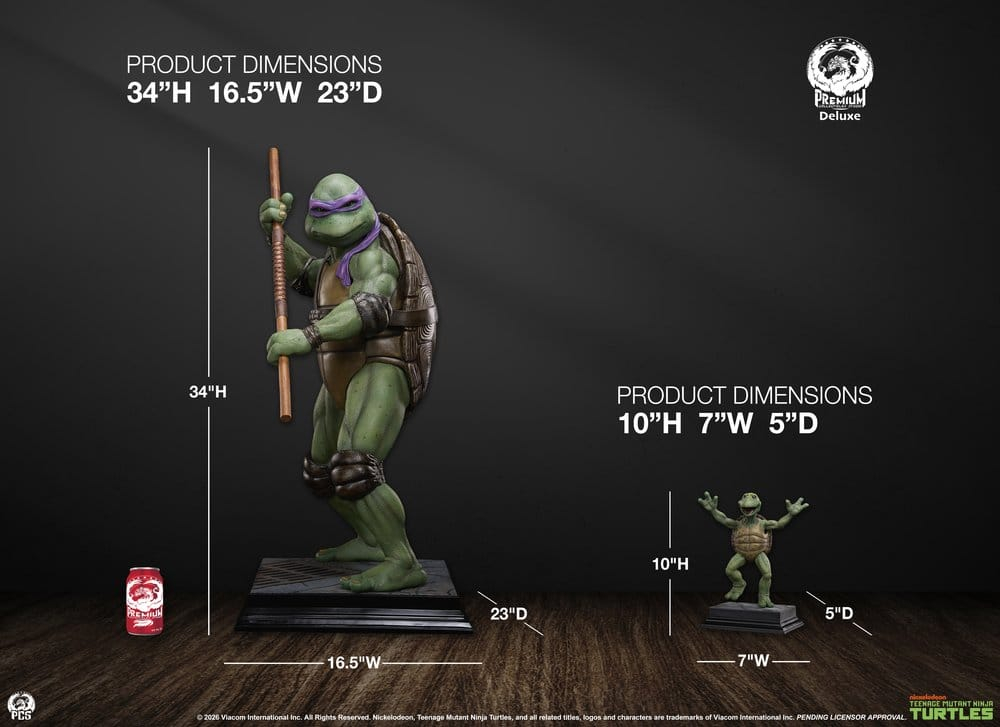 Teenage Mutant Ninja Turtles Statue 1/2 Donatello Deluxe Edition 86 cm [21]