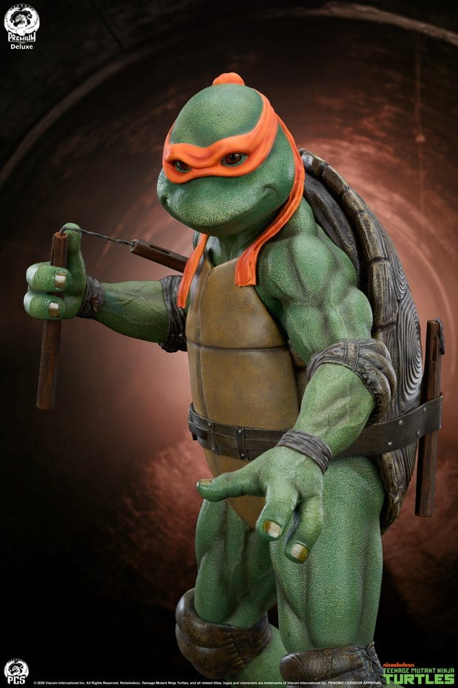 Teenage Mutant Ninja Turtles Statue 1/2 Michelangelo Deluxe Edition 84 cm [10]