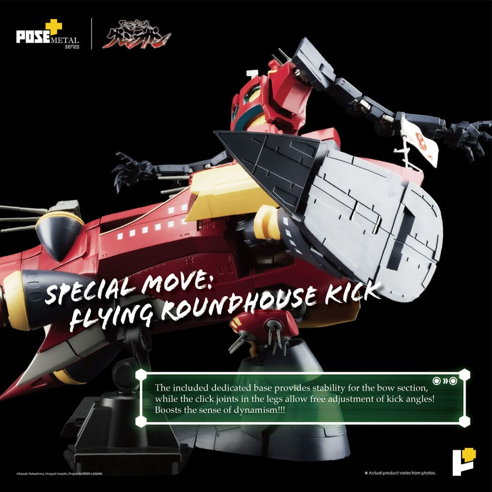 Tengen Toppa Gurren Lagann POSE+METAL series Statue Dai-Gurren 33 cm [14]