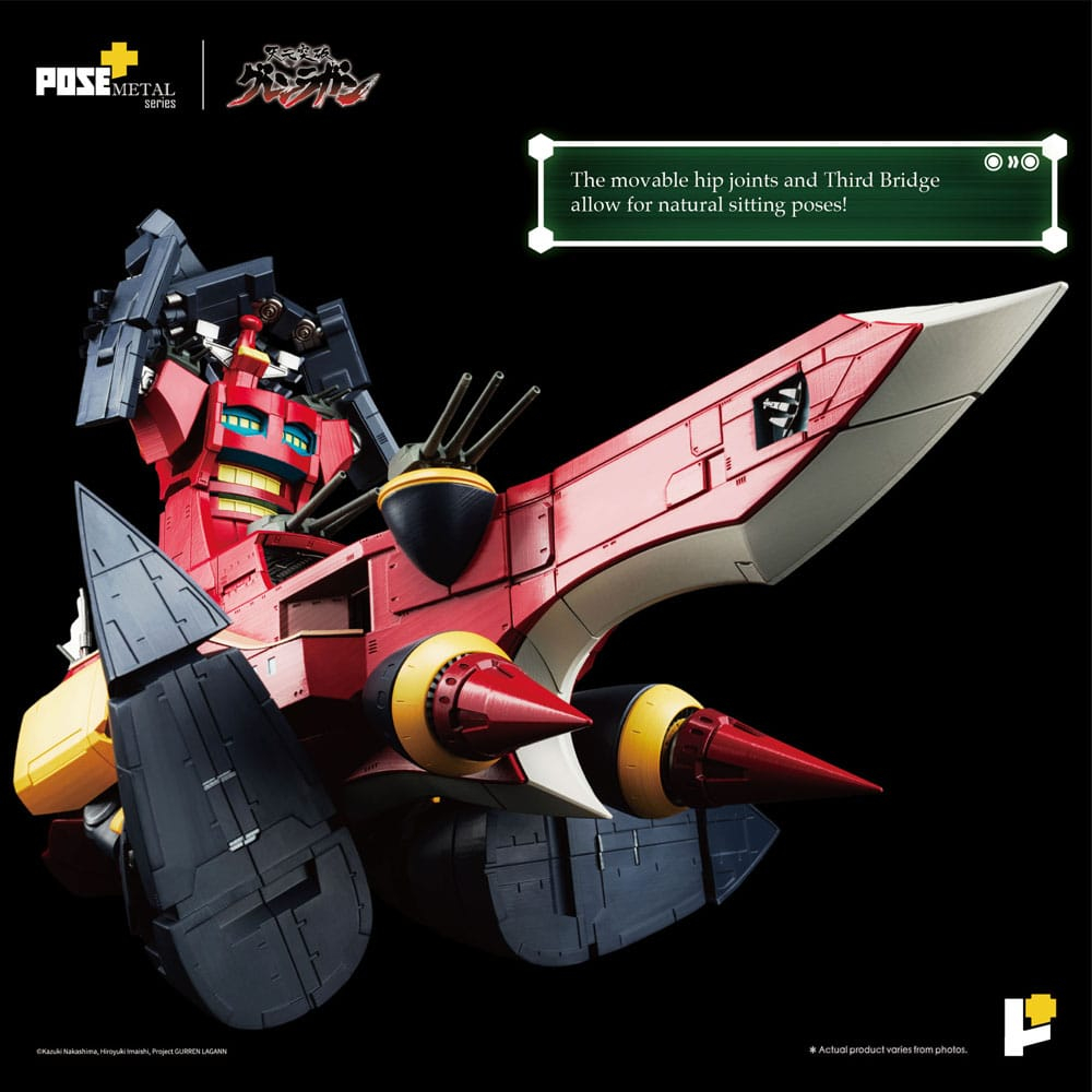 Tengen Toppa Gurren Lagann POSE+METAL series Statue Dai-Gurren 33 cm [12]