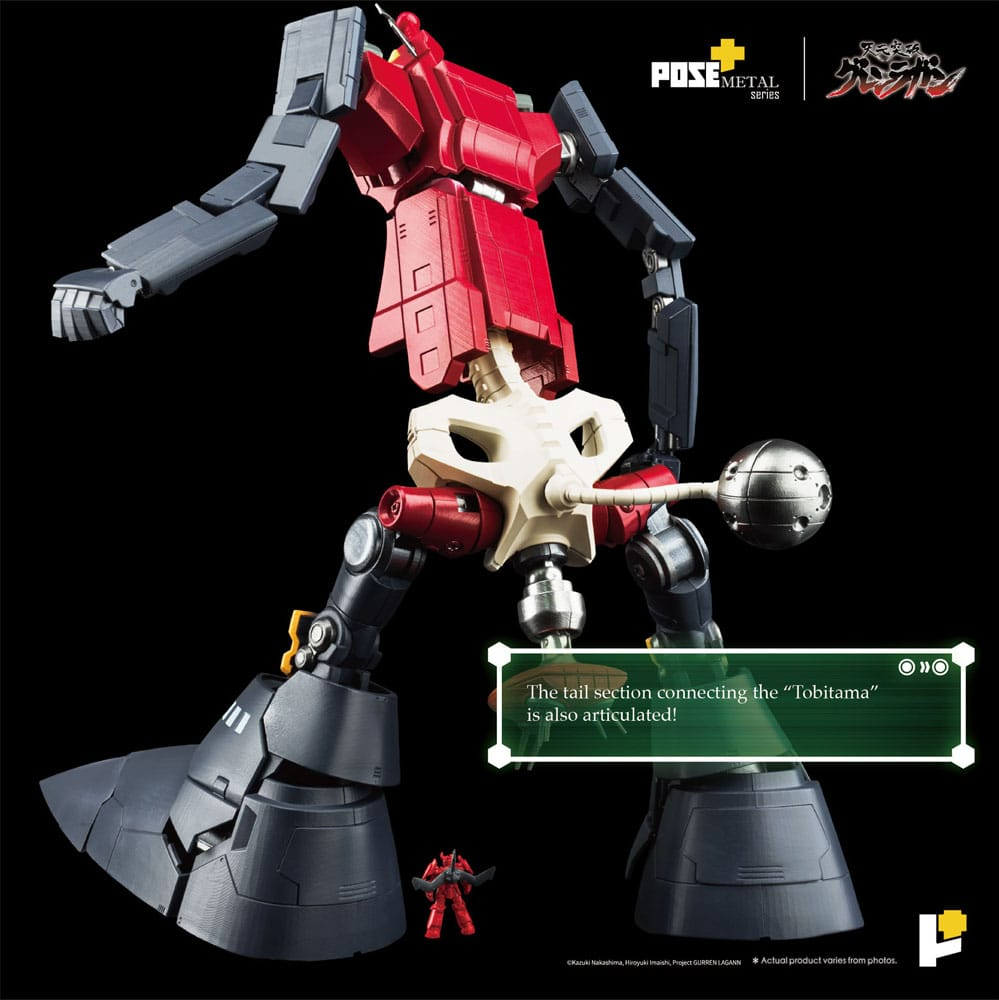 Tengen Toppa Gurren Lagann POSE+METAL series Statue Dai-Gurren 33 cm [9]