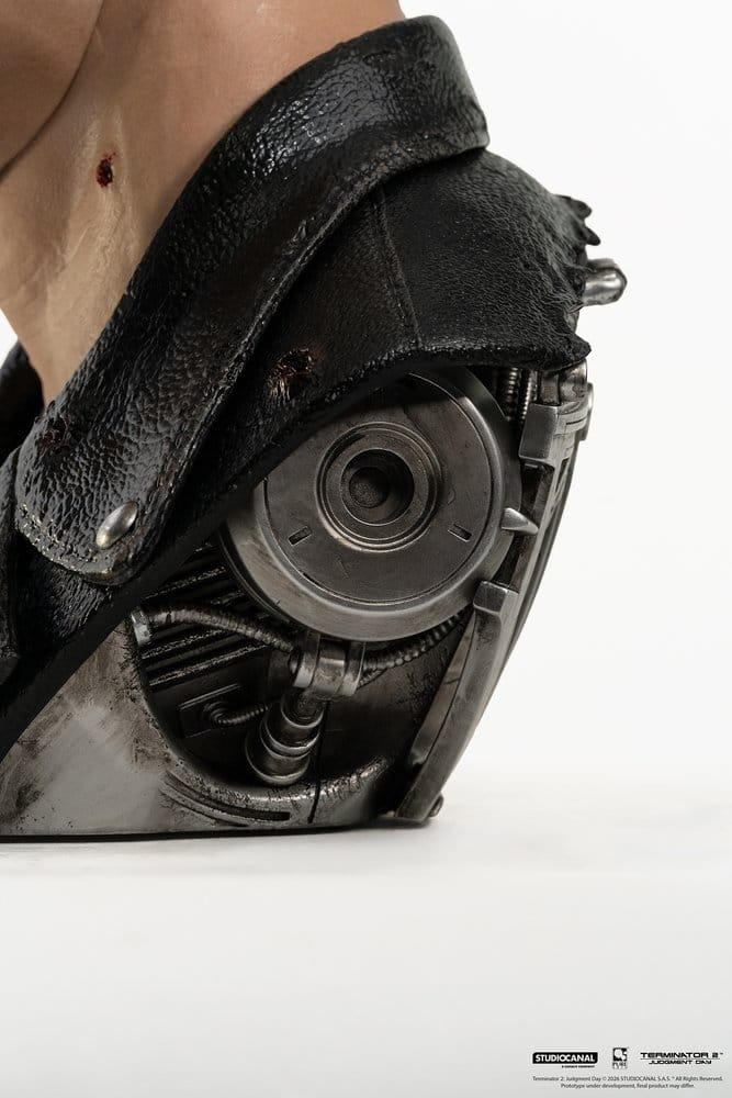 Terminator 2 Replik 1/1 T-800 Model 101 Battle Damaged Art Mask 47 cm [16]