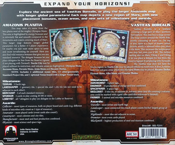 Terraforming Mars Amazonis & Vastitas [2]