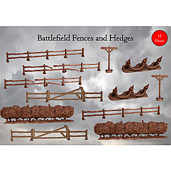Terrain Crate: Battlefield Fences & Hedges [1]