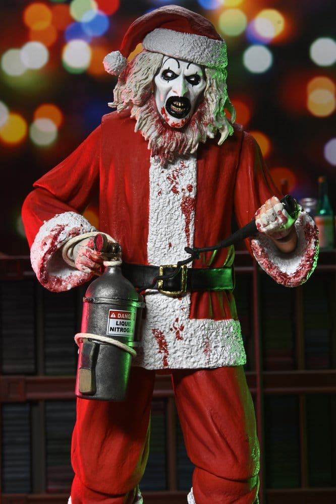 Terrifier 3 Action Figure Ultimate Santa Suit Art the Clown (Bloody Version) 18 cm [12]