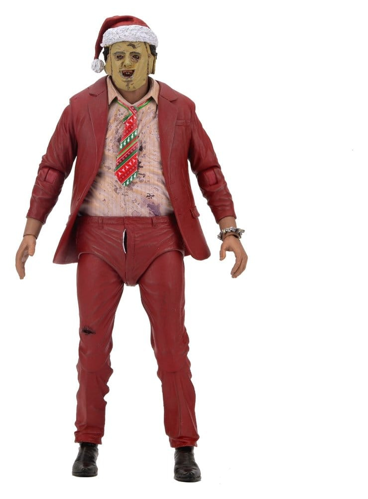 Texas Chainsaw Massacre Ultimate Action Figure Santa Leatherface 18 cm [4]