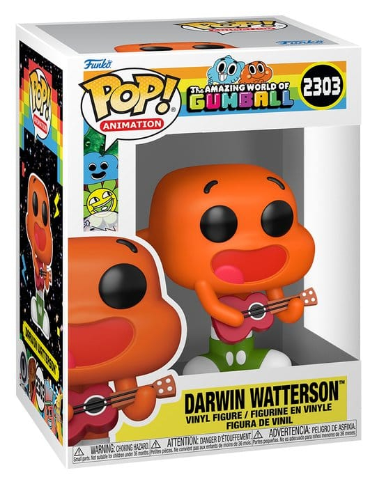 The Amazing World of Gumball POP! Animation Vinyl Figure Darwin 9 cm [2]