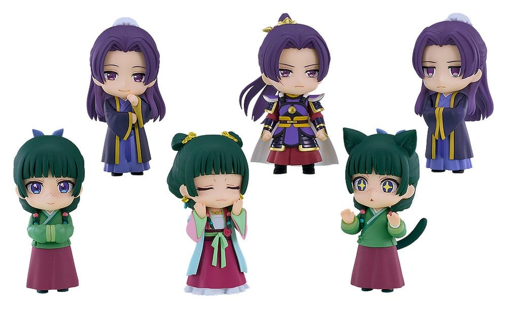 The Apothecary Diaries Nendoroid Surprise Mini Figures Maomao & Jinshi Collection 7 cm Blind Box Display (6) [10]
