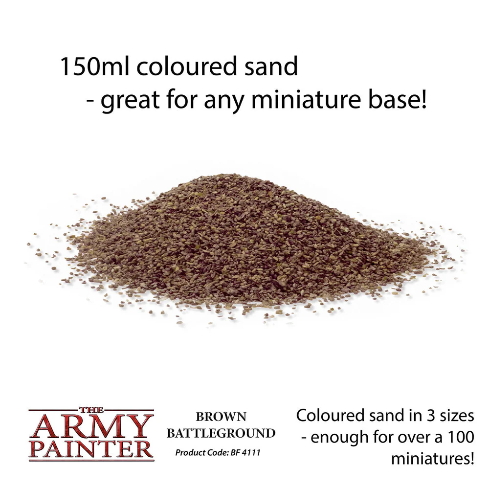 The Army Painter Brown Battleground Basing Material [2]