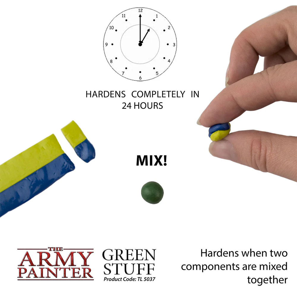 The Army Painter Green Stuff Kneadatite Epoxy Putty [3]