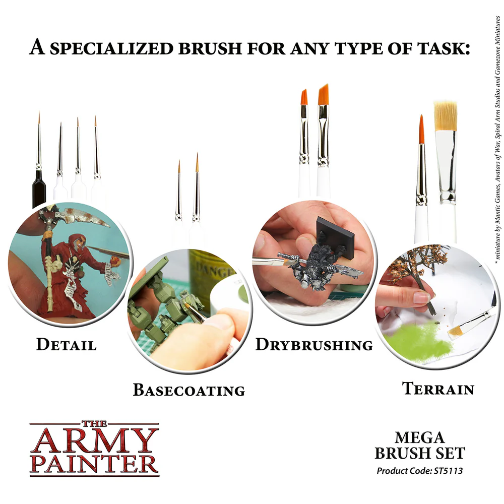 The Army Painter - Mega Brush Set (box) [2]