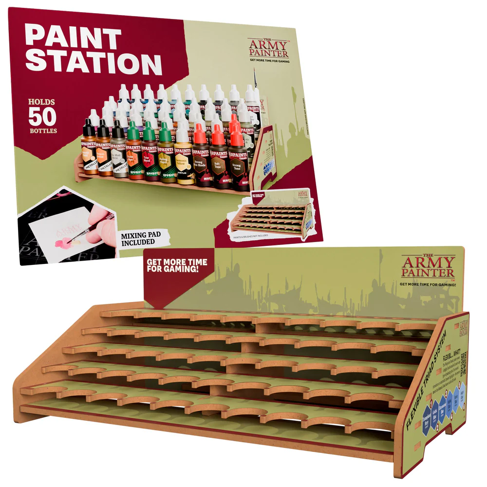 The Army Painter Paint Station 50 MDF Organizator Vopsele [2]