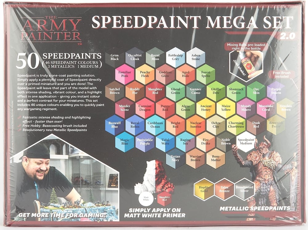 The Army Painter Speedpaint Mega Set 2.0 – One-Coat Painting Solution [4]