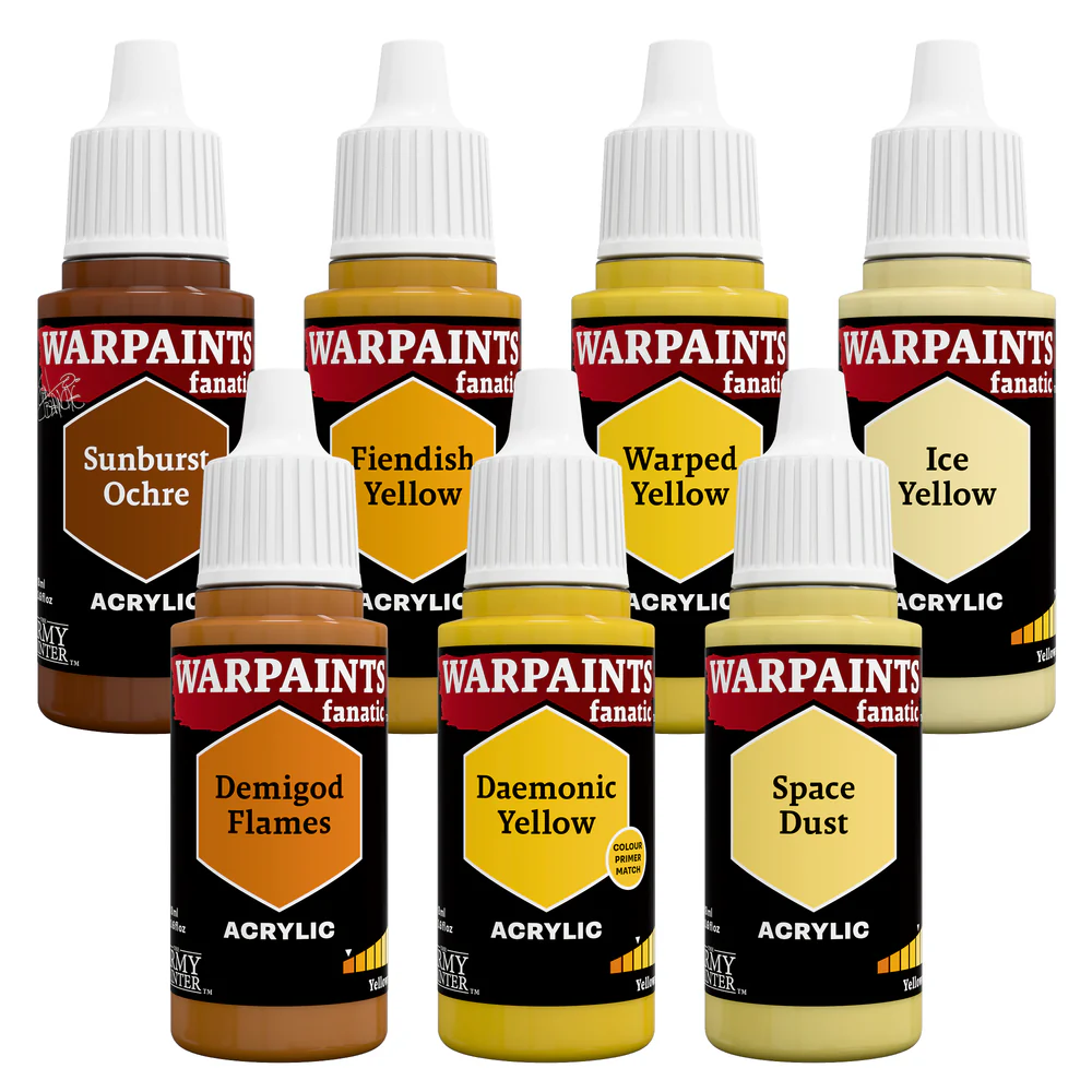 The Army Painter Warpaints Fanatic Flexible Triad PLUS Yellows [2]