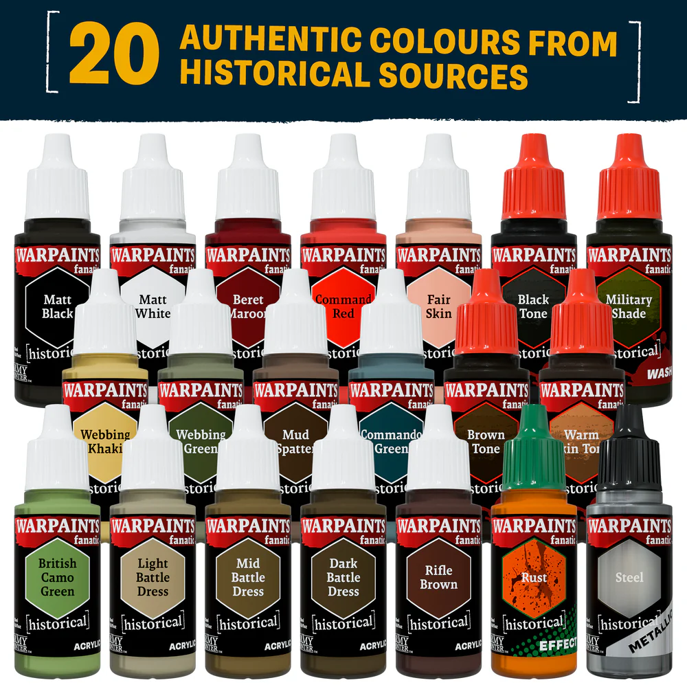 The Army Painter - Warpaints Historical WWII British Paint Set [2]