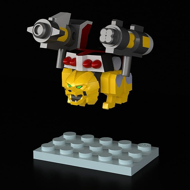 The Brave Fighter of Legend Da-Garn Brickroid Action Figure Ga-Orn (Animal Mode) 2 cm [3]
