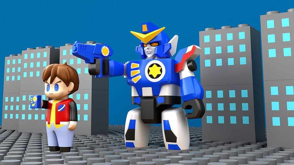 The Brave Fighter of Legend Da-Garn Brickroid Action Figures 2-Pack Da-Garn & Seiji Takasugi Set [4]