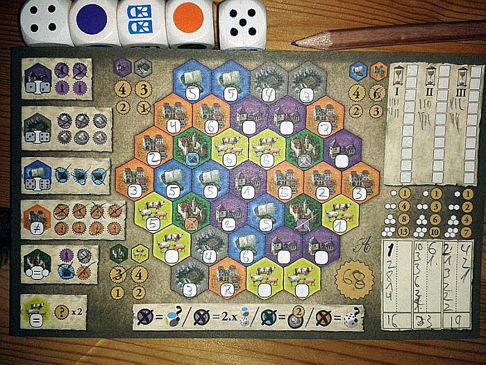 The Castles of Burgundy: The Dice Game [2]