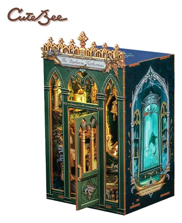 The Darkness Herbarium - DIY Book Nook Kit cu LED [7]